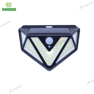 HANGROO CL166 ไฟติดผนัง เซ็นเซอร์ 30LED ไฟโซล่าเซลล์ ใช้พลังงานแสงอาทิตย์ แสงขาว