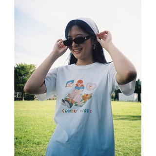 On Vacay T Shirt เสื้อยืดผ้า cotton 100% [Designed by I Peach You A Lot]