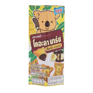 ลอตเต้โคอะลามาร์ชช็อกโกบานาน่า 37กรัม Lotte Koala Marsh Choco Banana 37g.