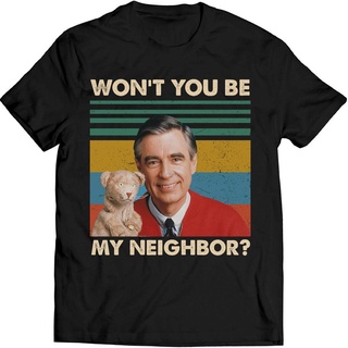 เสื้อยืด พิมพ์ลาย Wont You Be My Neighbor สไตล์วินเทจ