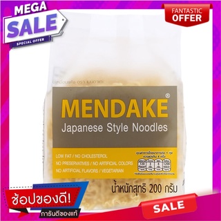 เมนดาเกะบะหมี่อบแห้ง 200กรัม Mendake Dehydrated Noodles 200g.