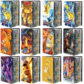 Perry อัลบั้มการ์ดเกม Pokemon Pikachu Bluesky 432 การ์ด 9 ช่อง ของเล่นสําหรับเด็ก Vmax Gx