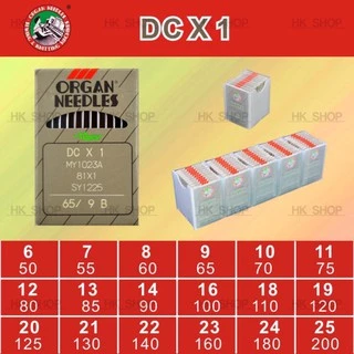 เข็มจักรโพ้งDCx1 ORGAN เทา(แท้) สำหรับจักรโพ้ง อุตสาหกรรม