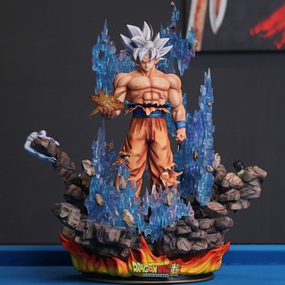 [ส่งฟรี] โมเดล ดราก้อนบอล Dragonball Z ดราก้อนบอล GK มือทํา FC 1:4 ฟรีใจมาก Wukong ผมสีขาวตื่นรูปปั้น