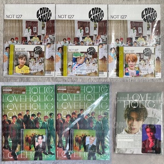 (พร้อมส่ง) หาร NCT 127 LOVEHOLIC ปกแจฮยอน การ์ดแจฮยอน การ์ดแทอิล การ์ดแทยง การ์ดโดยอง  ไม่มีตำหนิ