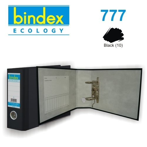 แฟ้มใบเสร็จ Bindex 777 75 mm - สีดํา (กล่อง 12 ชิ้น)