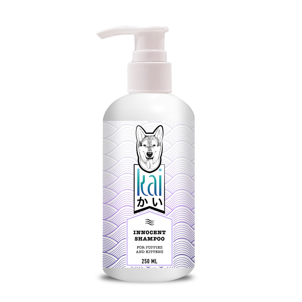Kai Innocent Shampoo แชมพูอ่อนโยนเป็นพิเศษ บำรุงขน และผิวหนัง สำหรับผิวแพ้ง่าย 250 มล.