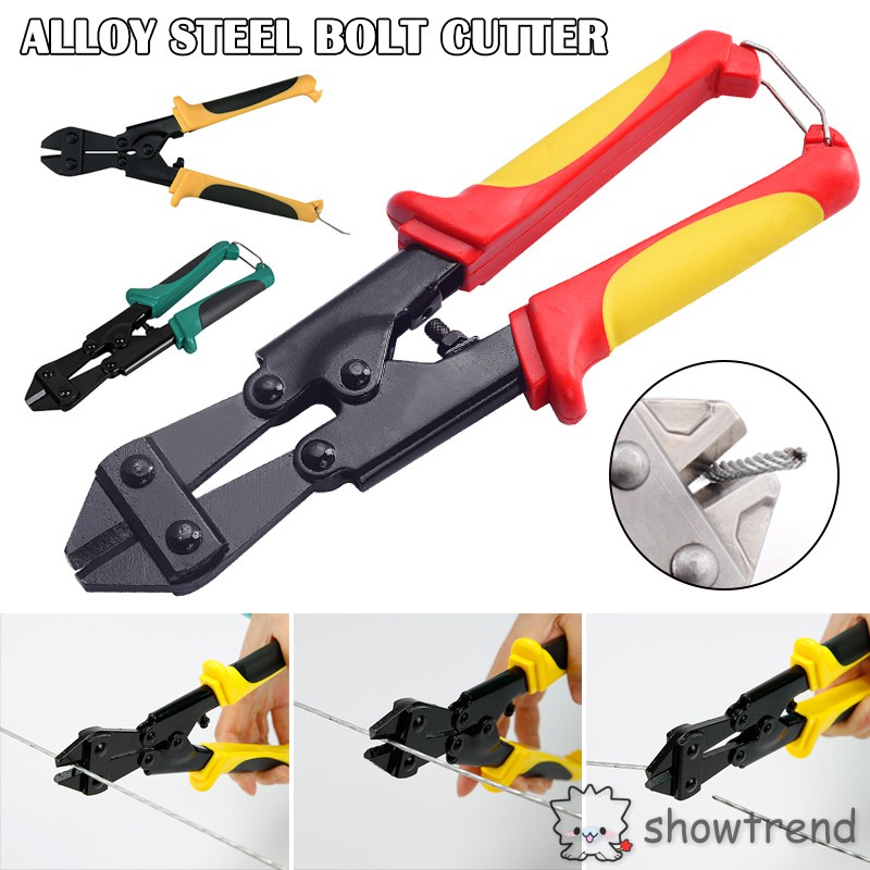 Alloy Steel Bolts Cutter 8" Bolts Wire Clamp Cutting Plier Wire Rope