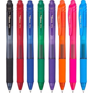 Pentel energel x สีตามปลอก 0.5/0.7