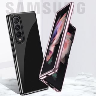 เคสโทรศัพท์มือถือแบบใส พับได้ กันกระแทก สําหรับ Samsung Galaxy Z Fold 3 Fold2 5G W20