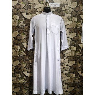 Tahfiz Al-Iman &amp; Moslem เสื้อคลุม สีขาว สําหรับโรงเรียน