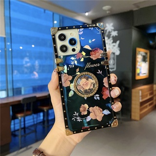 เคสโทรศัพท์มือถือ ลายดอกกุหลาบ แฟชั่นหรูหรา สําหรับ Samsung S22 Plus S22 Ultra Note 8 9 10 Plus 20 Ultra 10 Lite