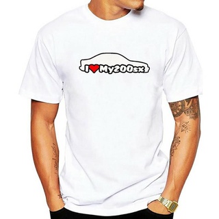 เสื้อยืด พิมพ์ลาย I Love my 200sx jdm S M L XL 2XL nissan Sendra heart jdm nismo b14S-5XL