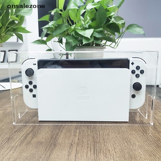 Ozth ฝาครอบป้องกันโฮสต์ สําหรับ Nintendo Switch OLED กันฝุ่น กล่องอะคริลิค แตกต่างกันไป