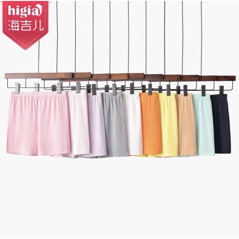 กางเกงกางเกงขาสั้นเพื่อความปลอดภัยสําหรับเด็กวัยหัดเดินเด็กผู้หญิง เด็กไม้ไผ่ fibre