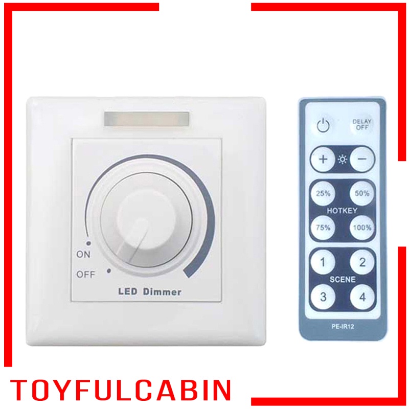 [TOYFULCABIN] 0/1-10V Knob Type Dimming & Remote Control Controller ...