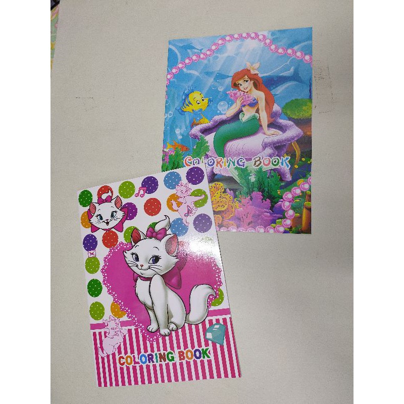 สมุดระบายสี ลายการ์ตูน พร้อมสติกเกอร์ตกแต่ง - รูปที่ 2