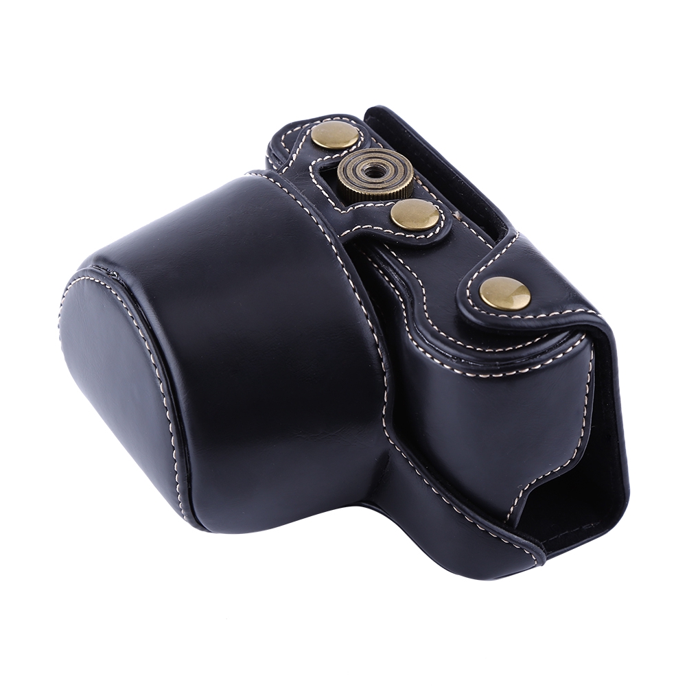 [READY STOCK] 4 Colors PU Leather Camera Case Bag For Sony A5000/A5100