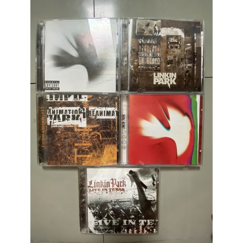 LINKIN PARK เหมาๆ 5 cd audio 1VCD 1DVD