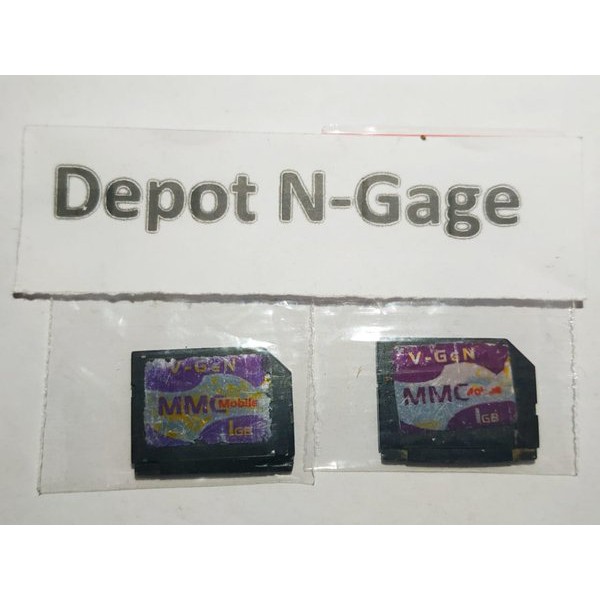 MMC RSDV 1GB สําหรับ Nokia N-Gage เกมเต็ม Ngage