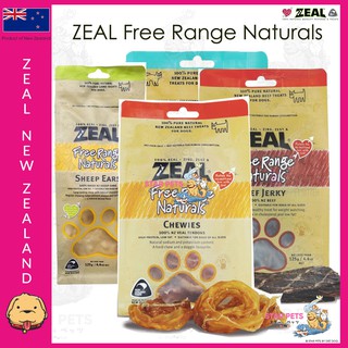 ZEAL Free Range Naturals มีให้เลือกหลายแบบ Freeze-Dried 🇳🇿New Zealand Imported - Sheep Ears/Chewies/Jerky/Wags
