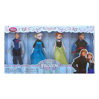 *** SALE *** ตุ๊กตาดิสนีย์โฟสเซ่นมินดอลล์เซ็ต Disney Frozen Mini Dolls Set ของแท้จากดีสนีย์สโตร์ Disney Store