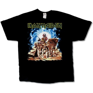 [Size 2T-6XL]เสื้อยืดผ้าฝ้ายพิมพ์ลาย Iron Maiden Ed Breaking Pyramid Usa Cdn Tour น้ําหนักเบาสําหรับผู้ชาย