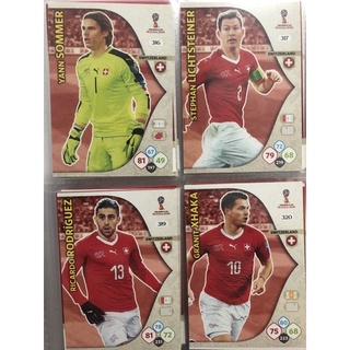 2018 Panini Adrenalyn XL World Cup Russia Soccer Cards Switzerland