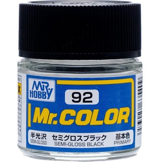 Mr.COLOR C92 SEMI GLOSS BLACK