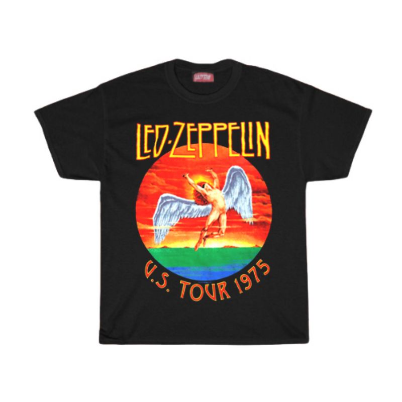 Kaos / เสื้อยืด / LED ZEPPELIN / KAOS BAND LED ZEPPELIN US Tour 1975