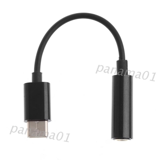 Namax Usb Type C Male To 3 . 5 mm Jack อะแดปเตอร์ออดิโอ Aux สายเคเบิ้ล