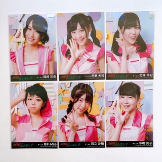 AKB48 photo  Theater type single Heart Ereki เพลง Seijun Philosophy👚👛 Saho Mako Miichan Saki Ayana Miki