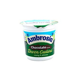 Ambrosi Chocolate Custard Pot 150g  แอมโบรซี ช็อกโกแลตคัสตาร์ด 150g แพ็ค 2 ชิ้น