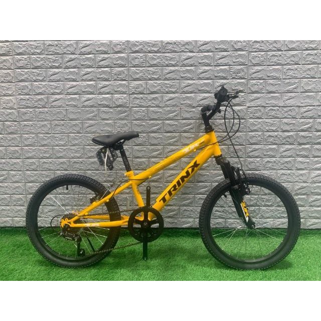 ใหม่จักรยานเสือภูเขาเด็ก​TRINX​ JUNIOR​1.2สีเหลือง
