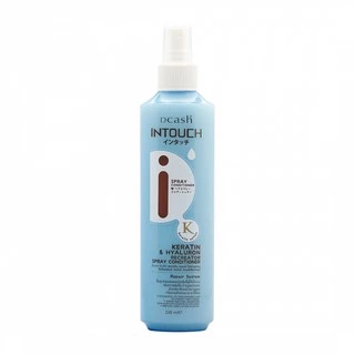 Dcash Intouch Spray Conditioner ดีแคช สเปรย์ คอนดิชั่นเนอร์ ชนิดไม่ต้องล้างออก 220 ml. ปรับสภาพผมให้แข็งแรงขึ้น ไม่ชี้ฟู