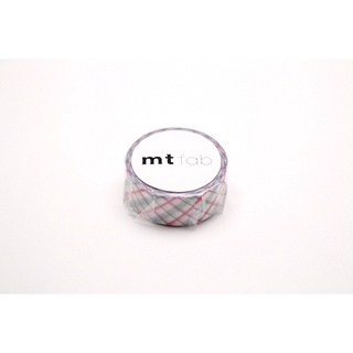 mt masking tape check purple (MTPL1P01) / เทปตกแต่งวาชิ ลาย check purple แบรนด์ mt masking tape ประเทศญี่ปุ่น