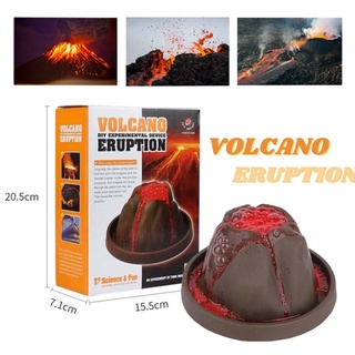 🌋Volcano Eruption ของเล่นDIY ชุดทดลองวิทยศาสตร์ สำหรับเด็ก ภูเขาไฟลาวาปะทุ ชุดทดลองวิทยาศาสตร์ ของเล่นวิทยาศาสตร์​ TY689