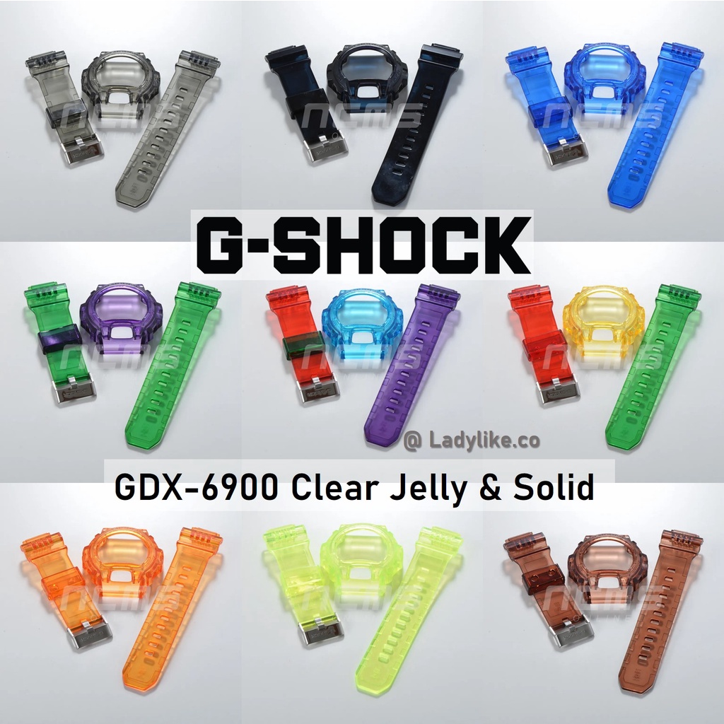 G-shock GDX6900 สายนาฬิกาข้อมือ และกรอบใส DIY BNB - [สายนาฬิกา Gshock]