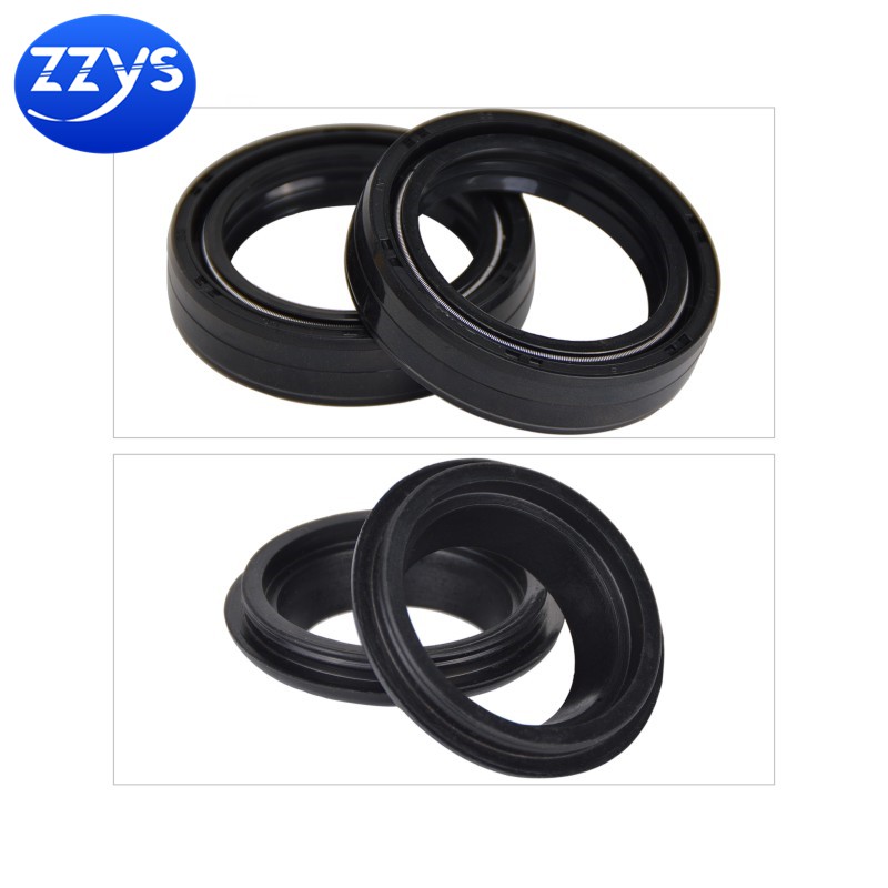 35 มม. x 48 มม. x 11 มม. ด้านหน้าส้อม Shock Damper ซีลน้ํามัน & Dust Seal ชุดอะไหล่รถจักรยานยนต์ 35x48x11