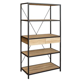 Shelf SHELVING UNIT FURDINI REFLEX LOFT TEAK Multipurpose furniture Home &amp; Furniture ชั้นวางของ ชั้นวางของ 4 ชั้น FURDIN