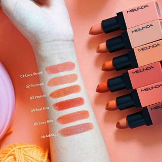 MEI LINDA LUSTED LIGHT MATTE LIPSTICK (MC2060) : meilinda เมลินดา ลิป x 1 ชิ้น