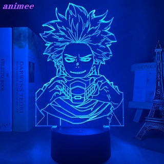 โคมไฟกลางคืน Led ลายการ์ตูนอนิเมะ My Hero Academia Hitoshi Shinso ของขวัญวันเกิด สําหรับตกแต่งห้อง