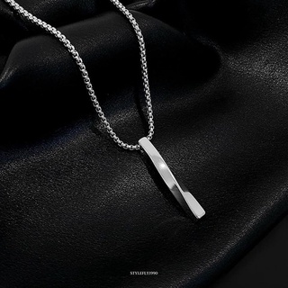 Titanium Necklace สร้อยแท่งเกลียวไทเทเนี่ยม