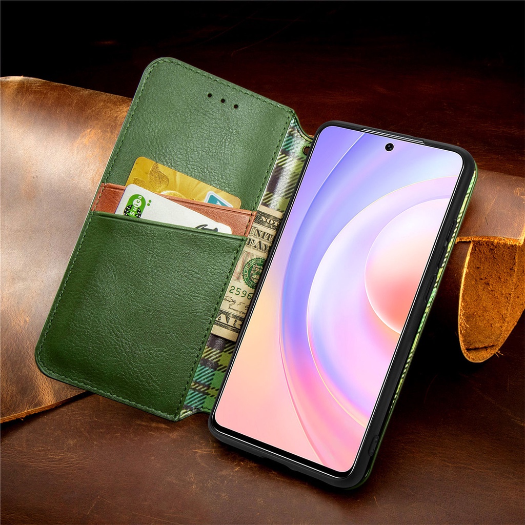 เคสโทรศัพท์สําหรับ Huawei Nova 9 10 11 12 SE 11i 12i 12s 9SE Nova9 หนังโทรศัพท์ปลอกช่องเสียบการ์ดกันกระแทกฝาครอบแบบพับนุ่ม - รูปที่ 6