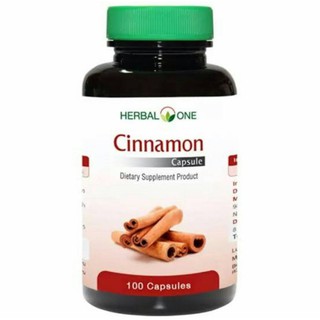 @@Herbal One Cinnamon อ้วยอันโอสถ ผงอบเชย 100 แคปซูล