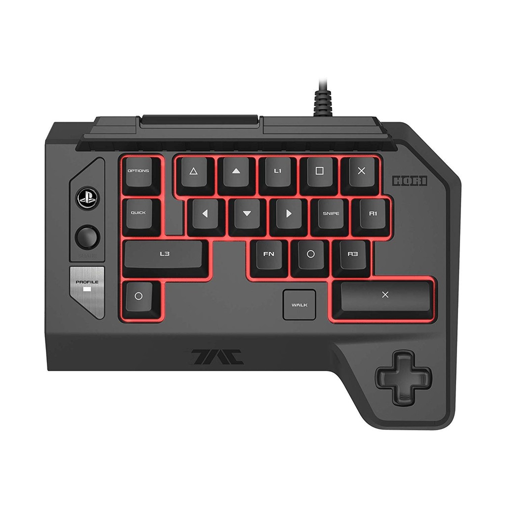คียบอร์ด Hori TAC K2 ใช้ได้กับ PS3 PS4 Keyboard For PS4 Tactical ...