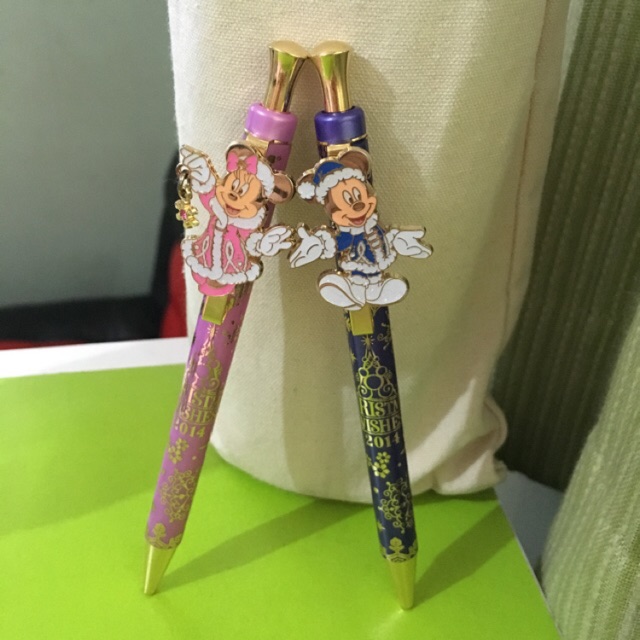 ปากกา Mickey Mouse และ Minnie Mouse