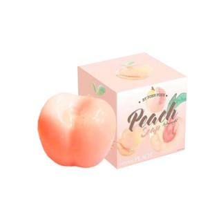 Peach Soap By Fonn Fonn สบู่น้ำนมพีช (100g.)