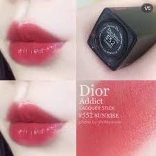 Beauty-Siam แท้ทั้งร้าน !! DIOR ADDICT LACQUER STIVK LIP FULL SIZE 3.2 G. #552