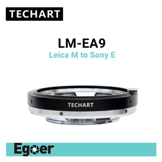 TECHART LM-EA9 แหวนอะแดปเตอร์เลนส์โฟกัสอัตโนมัติสำหรับเลนส์ Leica M เป็นกล้อง Mirrorless ของ Sony E A73 A7R2 A9 A7R3